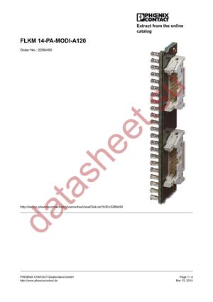 2289450 datasheet  